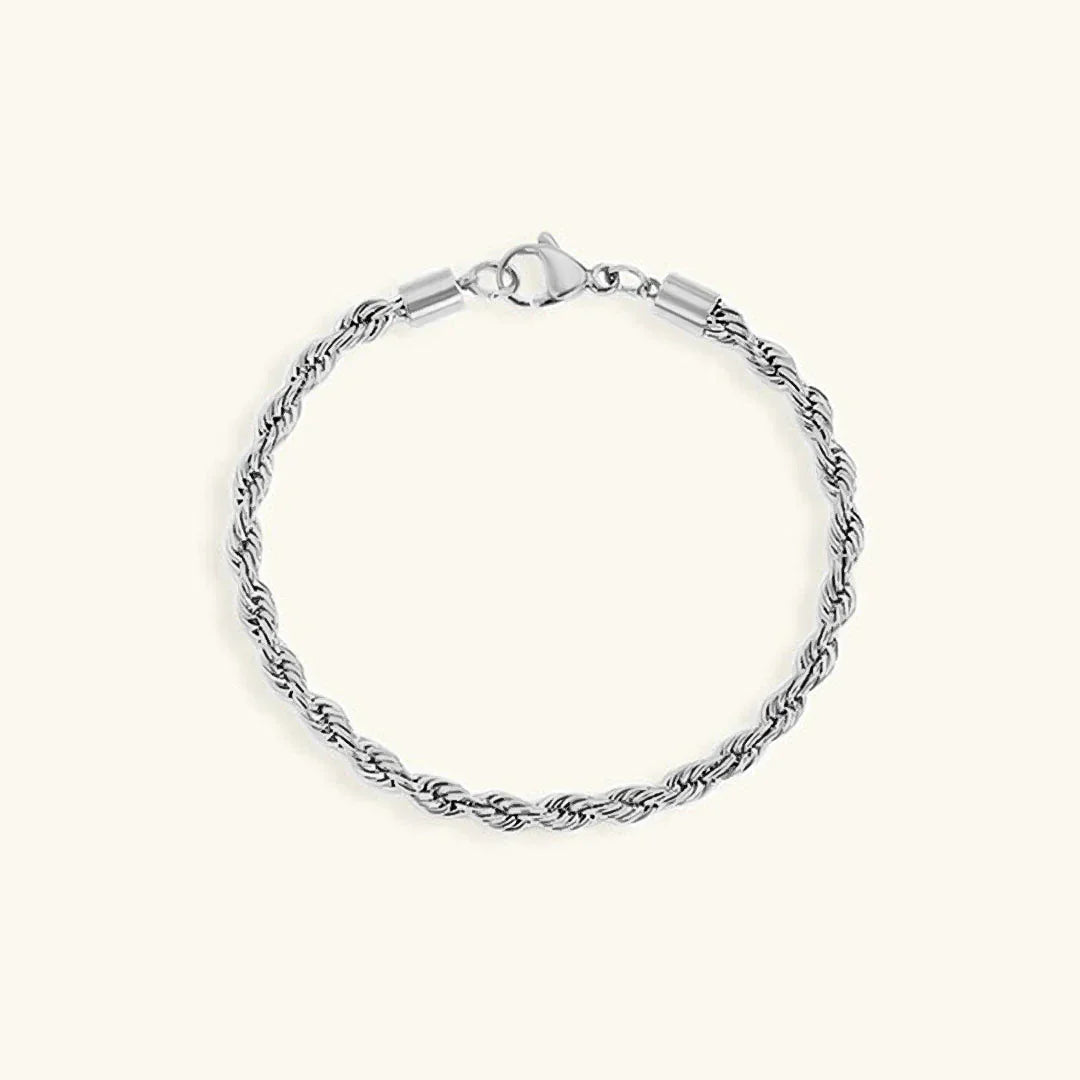 Gouden Gigi-armband met touwschakel
