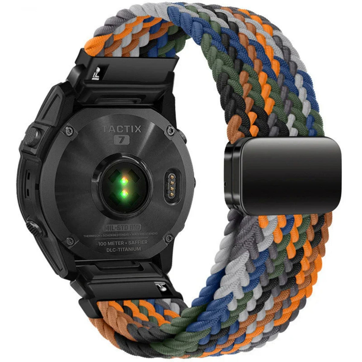 Magnetische nylon band met gesp voor Garmin