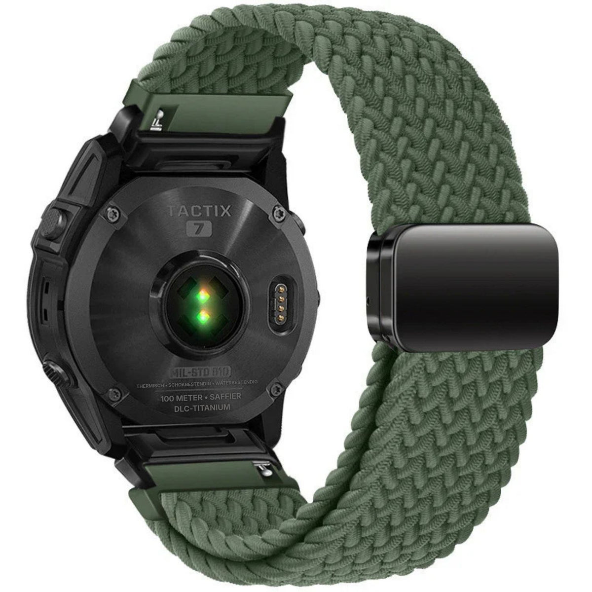 Magnetische nylon band met gesp voor Garmin