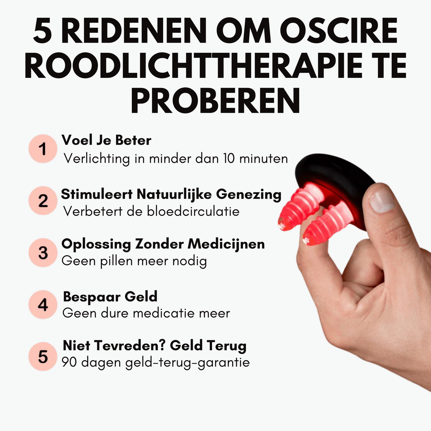 Oscire Rood Licht Therapie