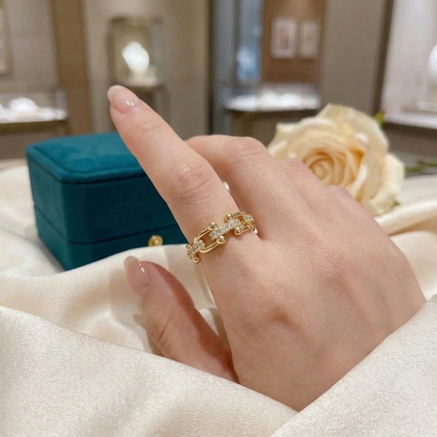 Gouden Chloe-ring