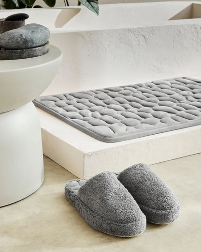 SpaStep | Absorberende badmat met kiezelstructuur