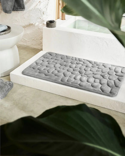 SpaStep | Absorberende badmat met kiezelstructuur