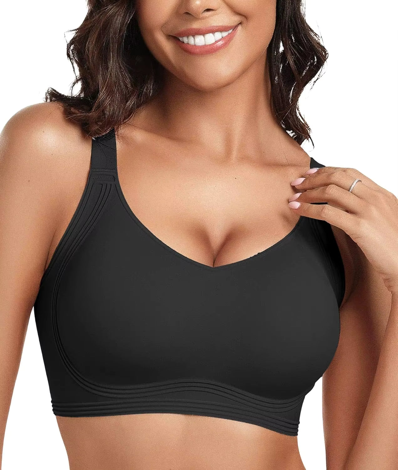 LiftCurve | Naadloze Push-Up BH zonder Beugel