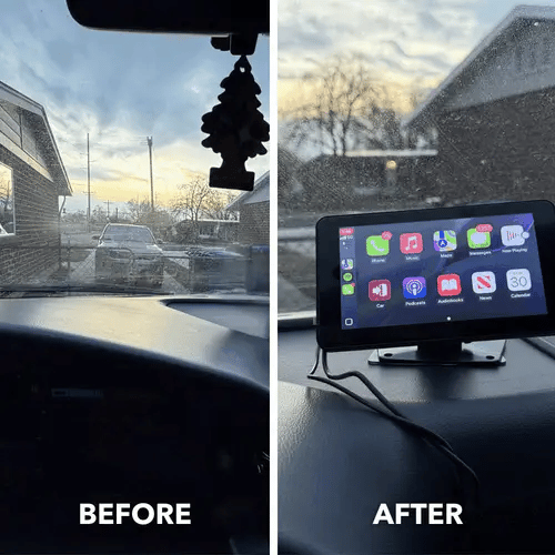 Oscire 20cm Draadloze CarPlay & Android Auto Radio