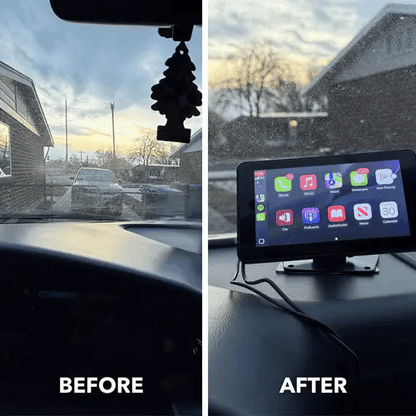 Oscire 20cm Draadloze CarPlay & Android Auto Radio