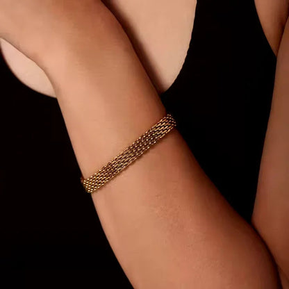 Imara-armband van gouden schakels