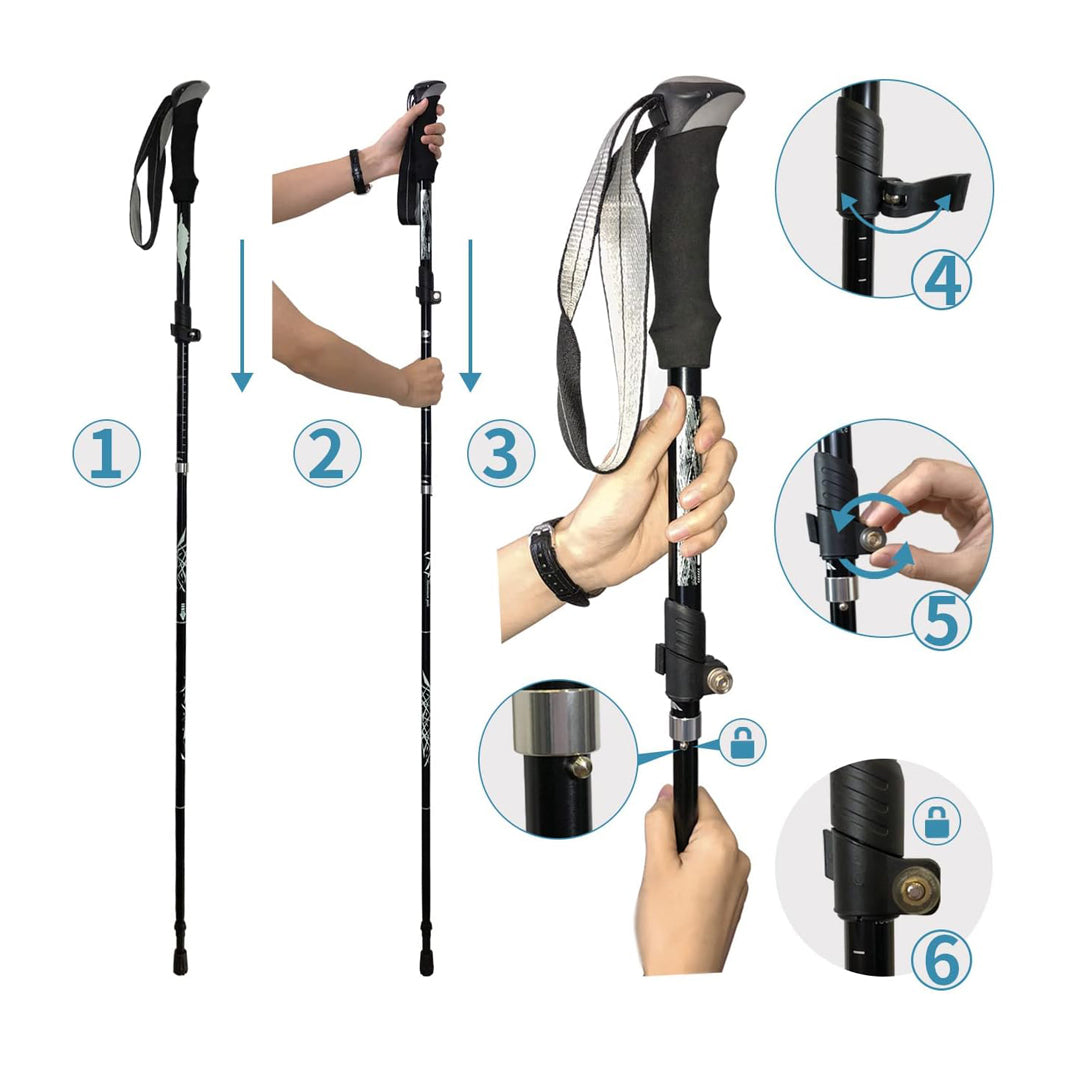 TrailGrip | Biedt stevige ondersteuning tijdens lange wandelingen en hikes