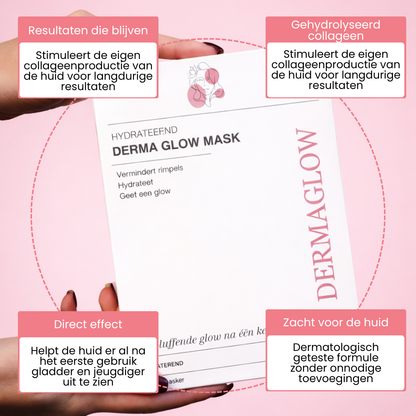 DermaGlow |Bio-collageen gezichtsmasker