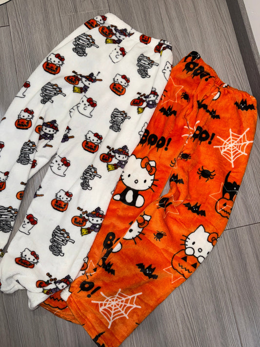 Spooky Kitty Pyjamabroek | 1+1 GRATIS