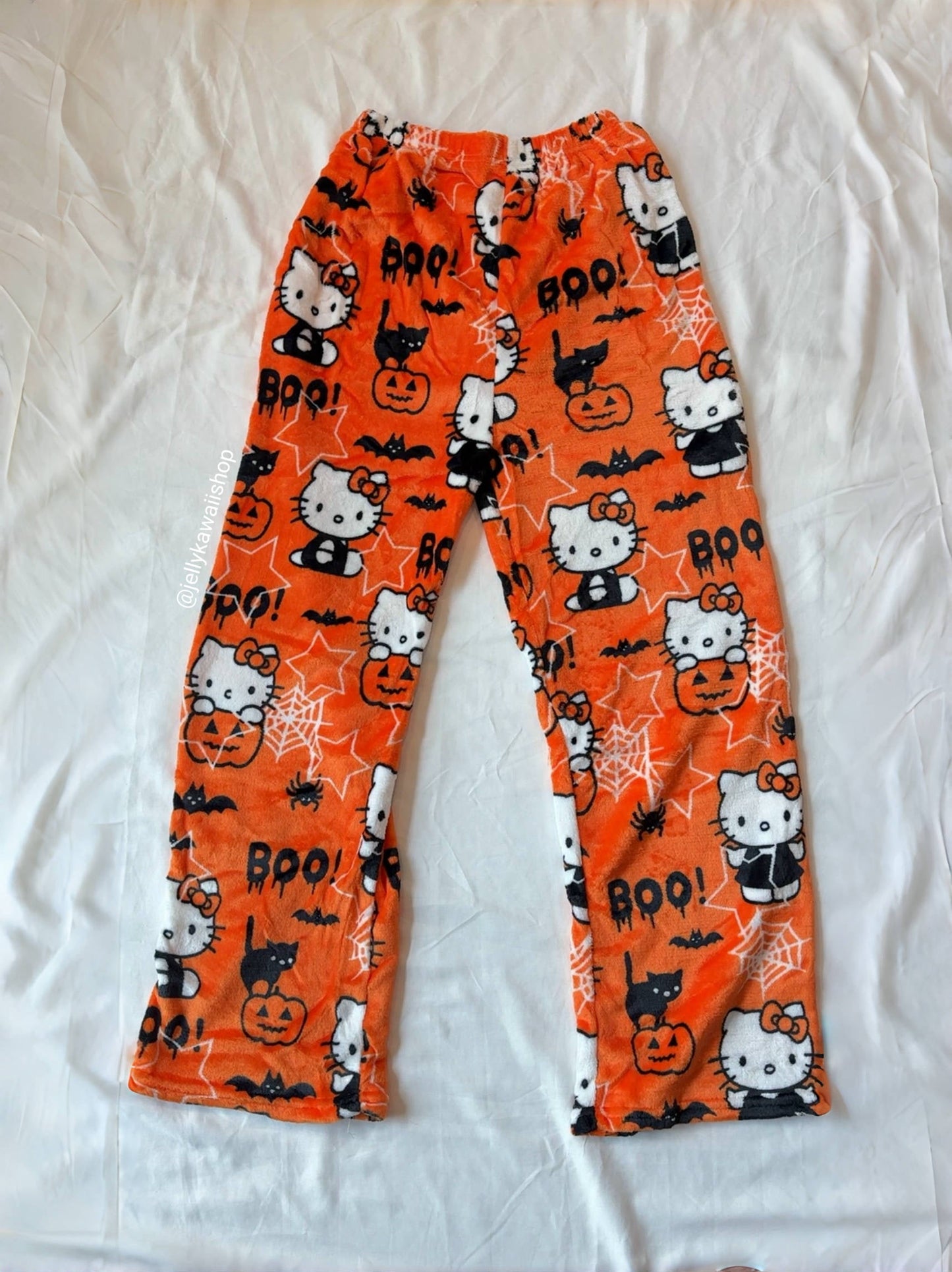 Spooky Kitty Pyjamabroek | 1+1 GRATIS