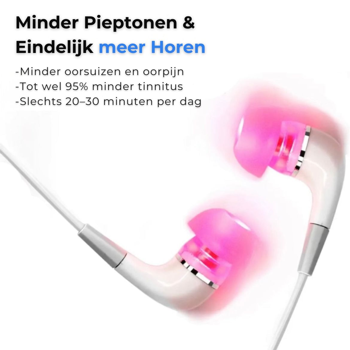 Laserplugs Oortherapie | Voor Bloedcirculatie & Welzijn