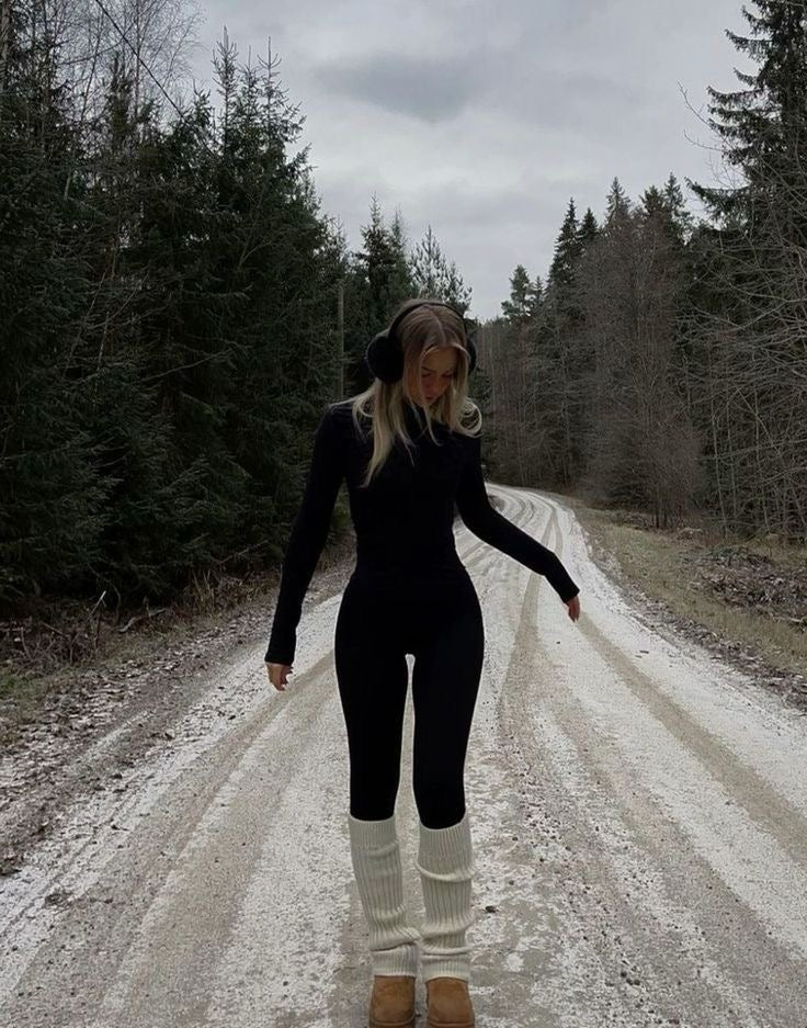 CozySculpt | Sherpa-gevoerde shaping legging