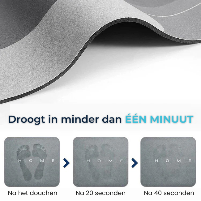 Absorbia Ultra-absorberende Badmat – Sneldrogend & Antislip
