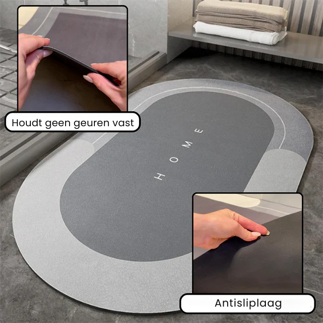 Absorbia Ultra-absorberende Badmat – Sneldrogend & Antislip