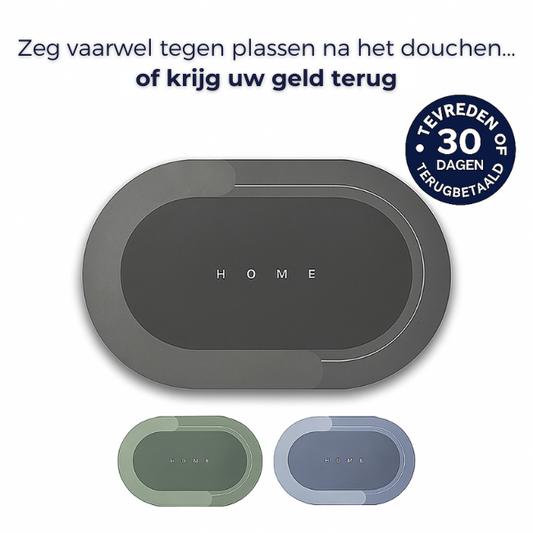 Absorbia Ultra-absorberende Badmat – Sneldrogend & Antislip