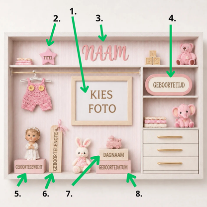 BabyCanvas | Handgespannen fotocanvas