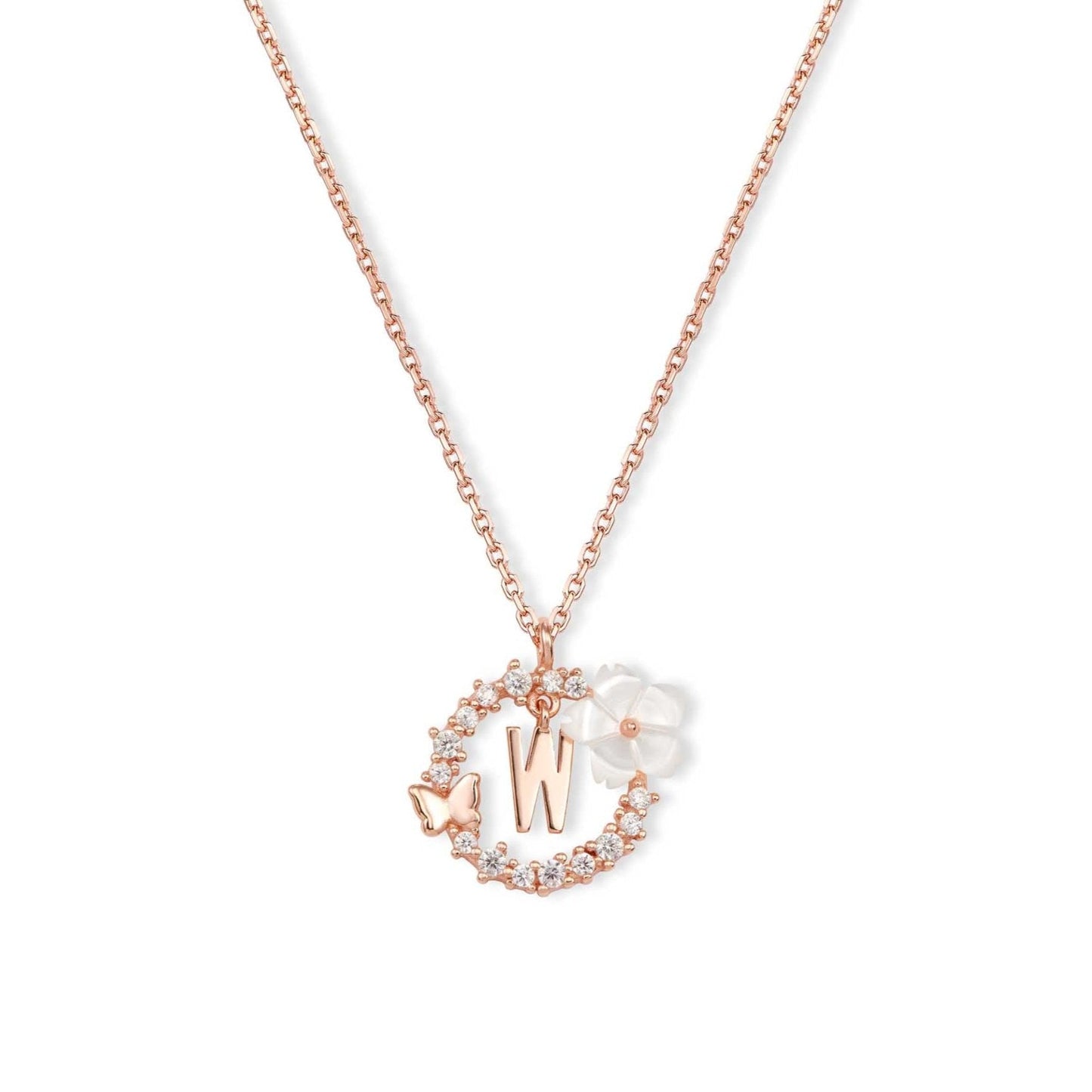 CharmGem | Sierlijke ketting met initiaal