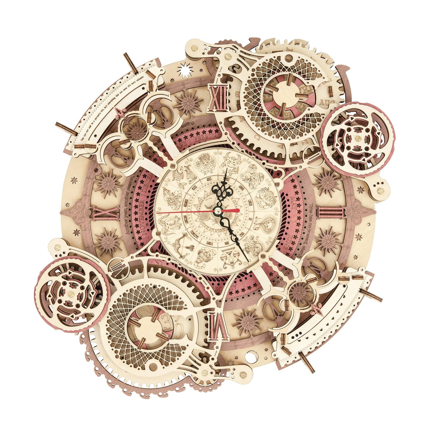 Zodiac wandklok & kalender
