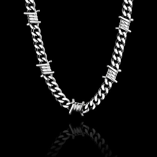 Cuban Chain 9mm – Prikkeldraad Editie