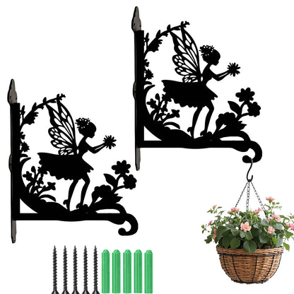 Metalen hangbeugel - Met bloemenfee