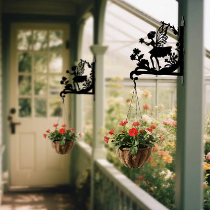 Metalen hangbeugel - Met bloemenfee
