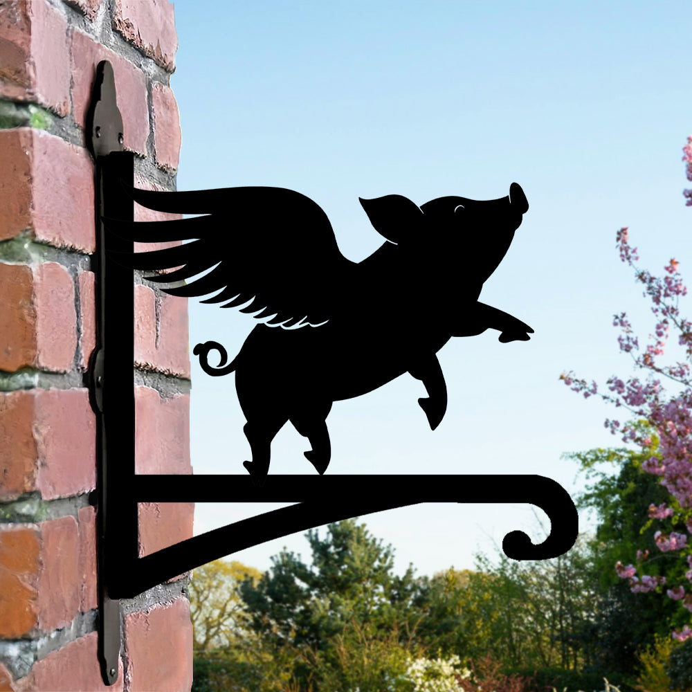 Metalen hangbeugel - Vliegend Varken