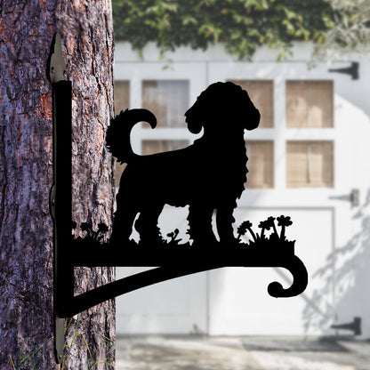 Metalen hangbeugel – Cockapoo silhouet
