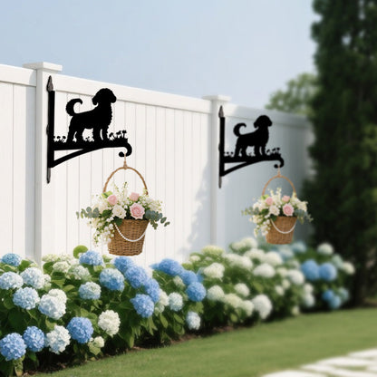 Metalen hangbeugel – Cockapoo silhouet