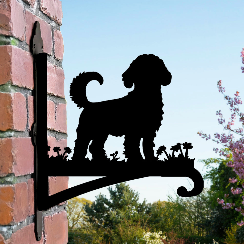 Metalen hangbeugel – Cockapoo silhouet