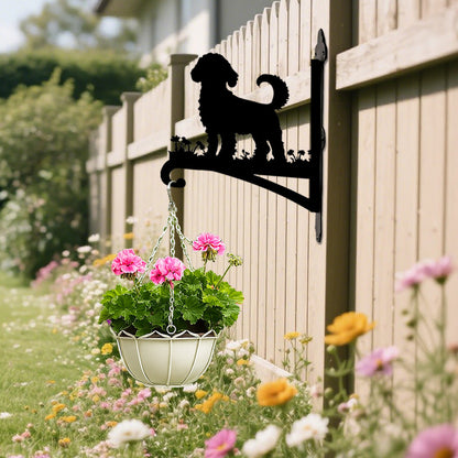 Metalen hangbeugel – Cockapoo silhouet