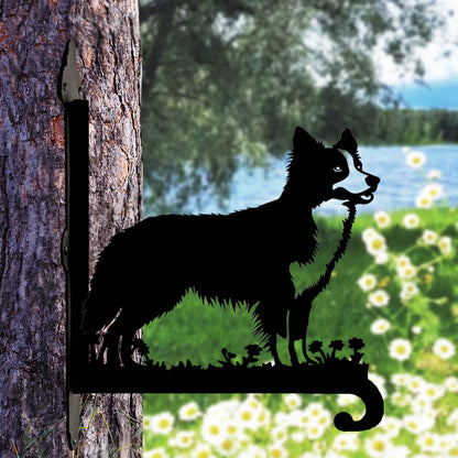 Metalen hangbeugel - Border Collie