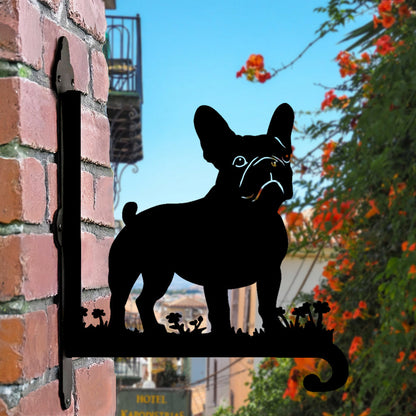 Metalen hangbeugel - Franse bulldog