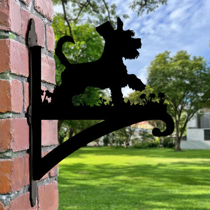 Metalen hangbeugel – Dwergschnauzer