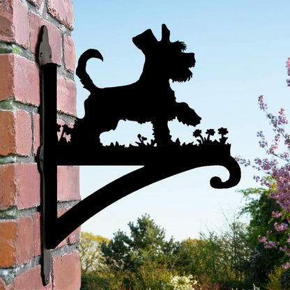 Metalen hangbeugel – Dwergschnauzer