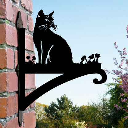 Metalen hangbeugel - Zittende Kat