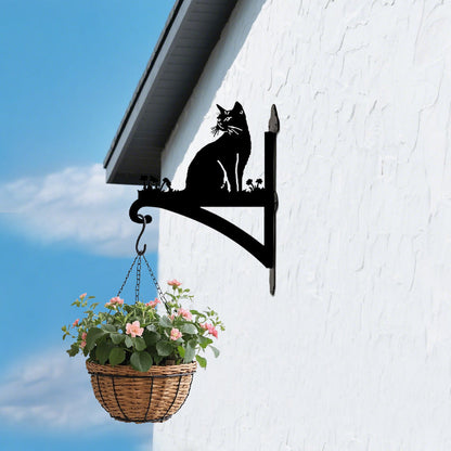 Metalen hangbeugel - Zittende Kat