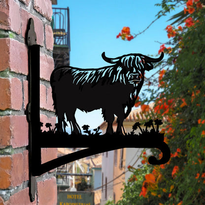 Metalen hangbeugel - Schotse Hooglander
