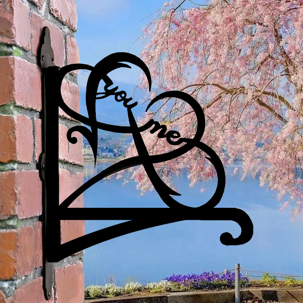 Metalen hangbeugel - Liefdeshart