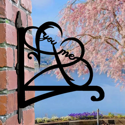 Metalen hangbeugel - Liefdeshart