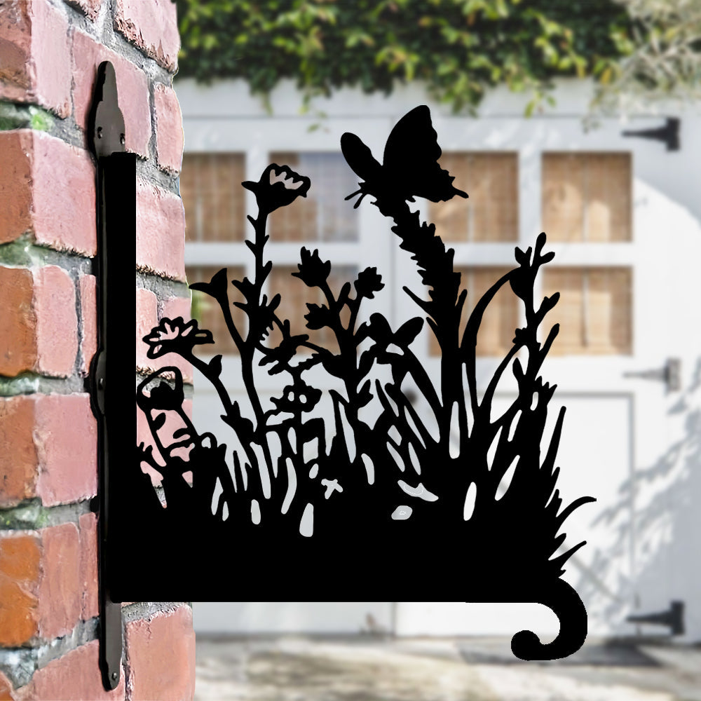 Metalen hangbeugel - Prachtig bloemenweide-ontwerp