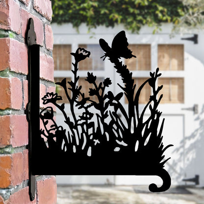 Metalen hangbeugel - Prachtig bloemenweide-ontwerp