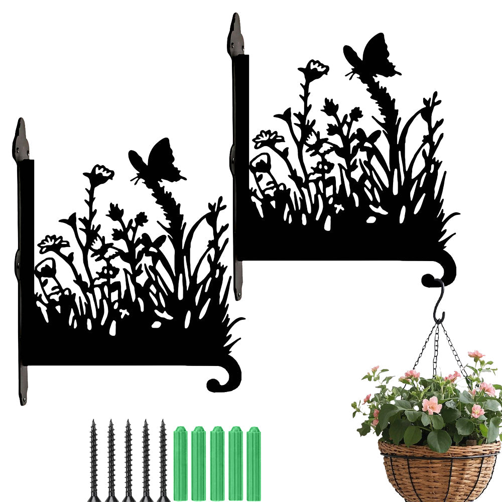 Metalen hangbeugel - Prachtig bloemenweide-ontwerp