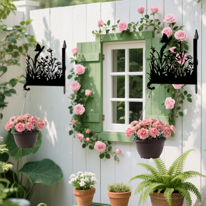 Metalen hangbeugel - Prachtig bloemenweide-ontwerp
