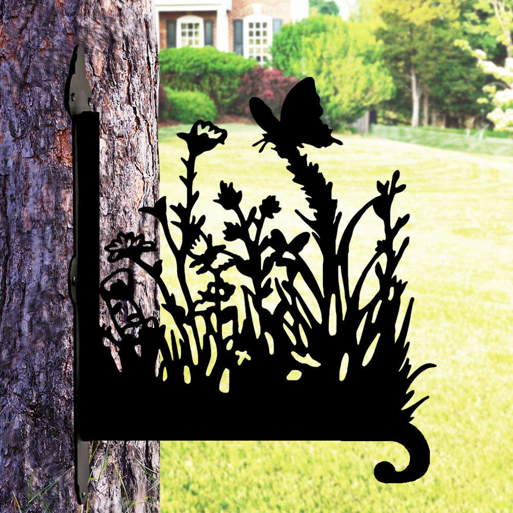 Metalen hangbeugel - Prachtig bloemenweide-ontwerp
