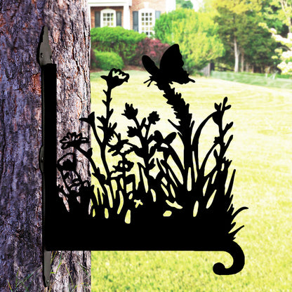 Metalen hangbeugel - Prachtig bloemenweide-ontwerp