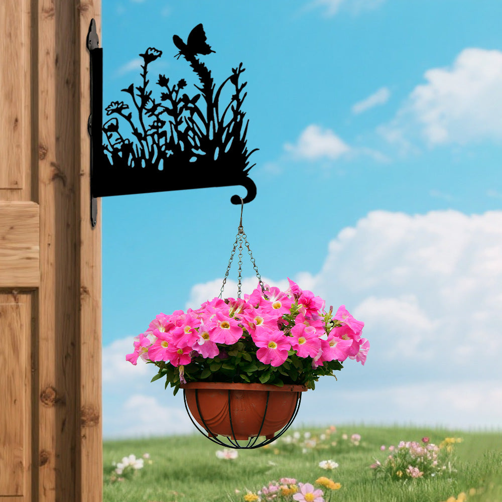 Metalen hangbeugel - Prachtig bloemenweide-ontwerp