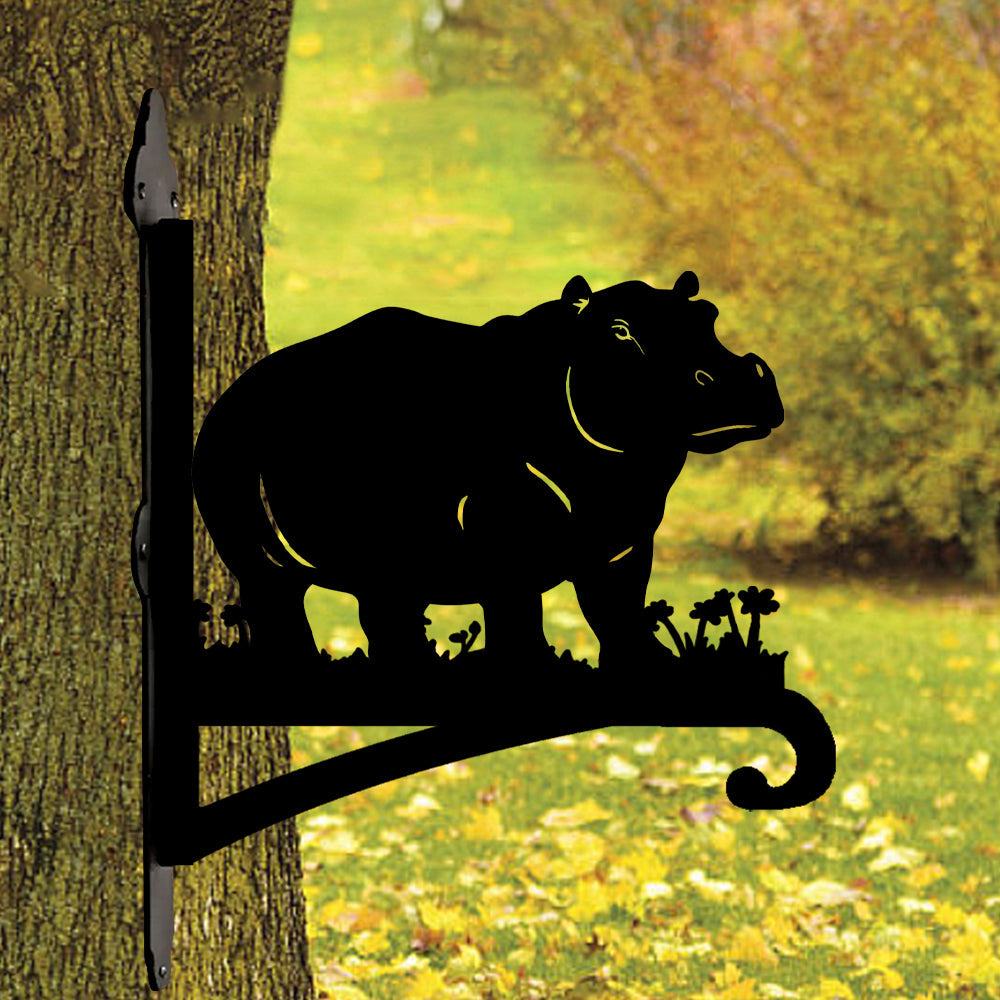 Metalen hangbeugel -Nijlpaard