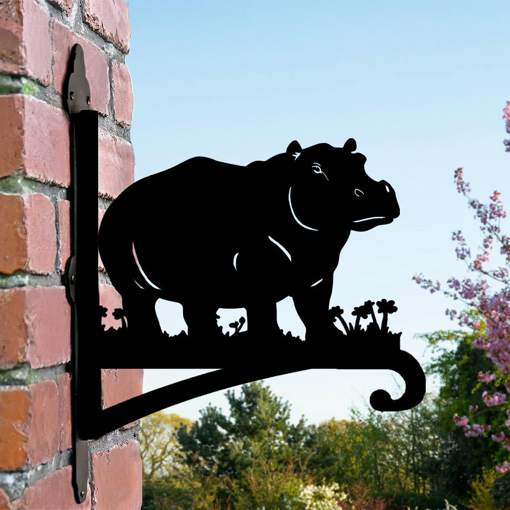 Metalen hangbeugel -Nijlpaard