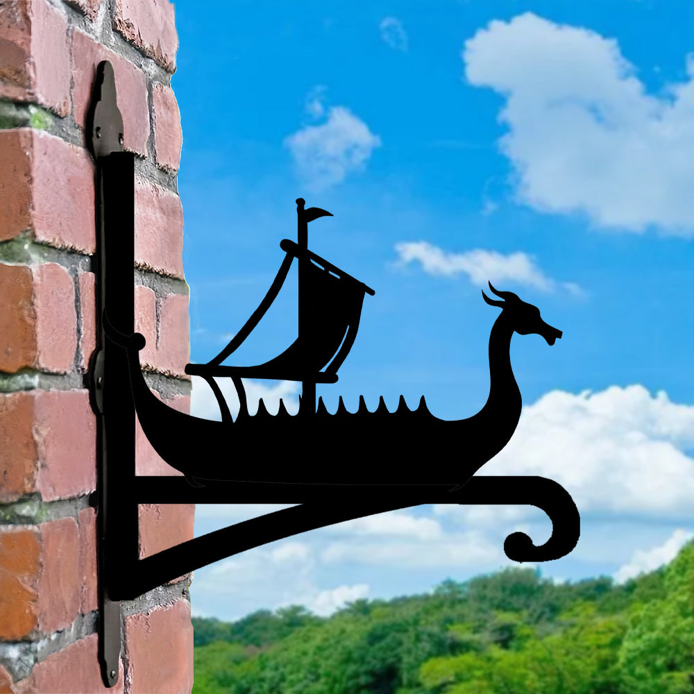 Metalen hangbeugel - Zwarte Viking